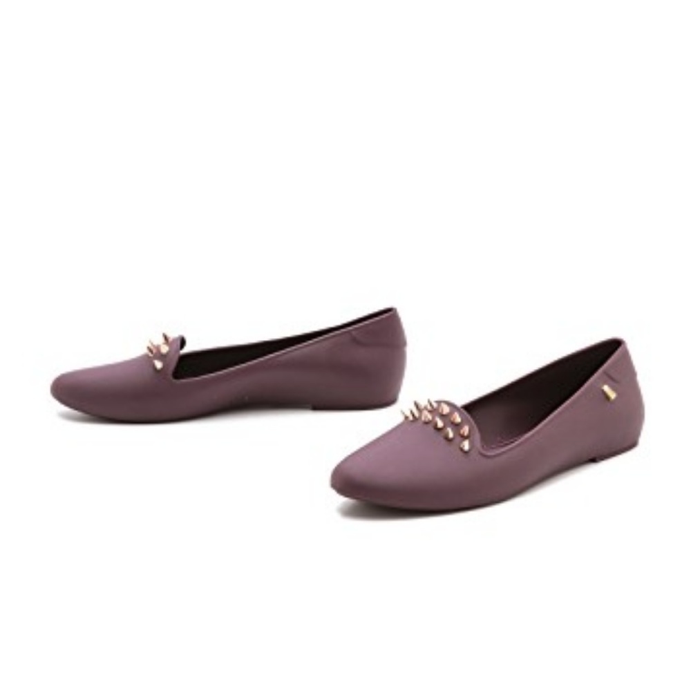 Melissa Virtue III Spiked Jelly Smoking Flat